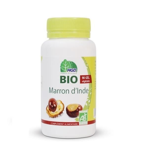 Marron d’inde bio 90 gélules