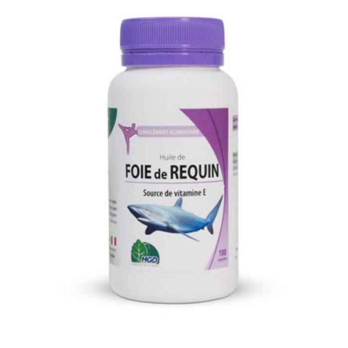 Huile de foie de requin 100 capsules