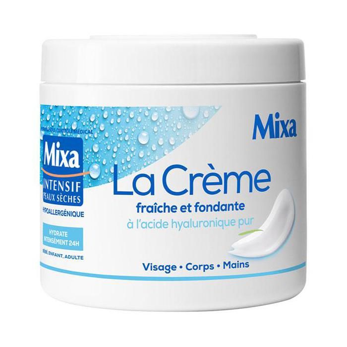 Mixa Corps La Crème Fraîche et Fondante à l&#039;Acide Hyaluronique Pur 400ml