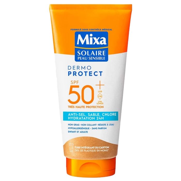 Mixa Dermo Protect Lait Solaire SPF50+ Hydratation 24h 175ml
