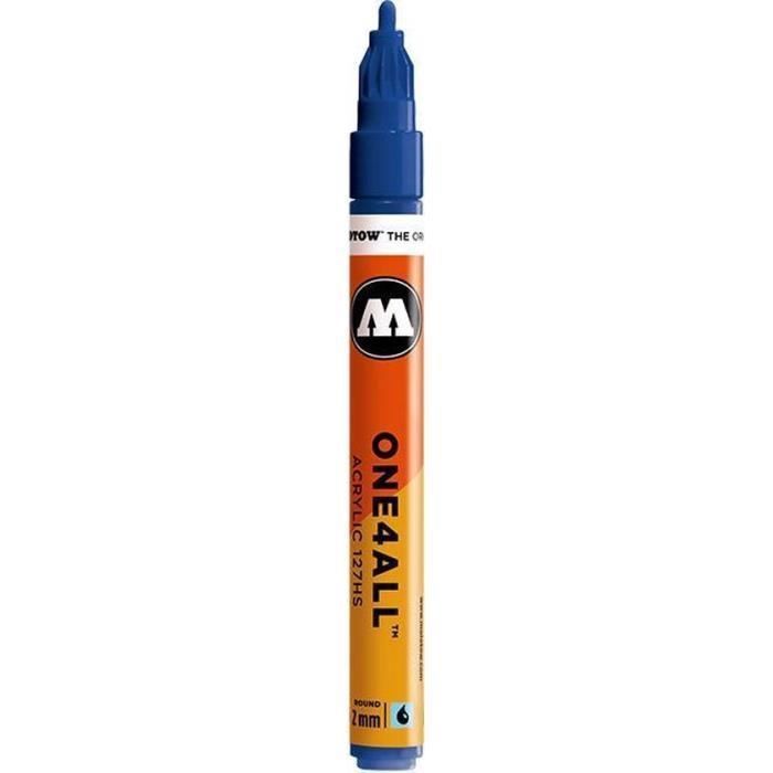 Marqueur - One4All - 2mm - Acrylique - Opaque - Rechargeable - Résistant aux UV