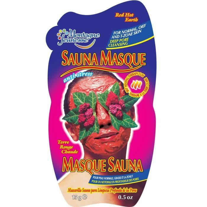 MONTAGNE JEUNESSE Masque Effet Sauna 20 Ml. Soins Du Visage