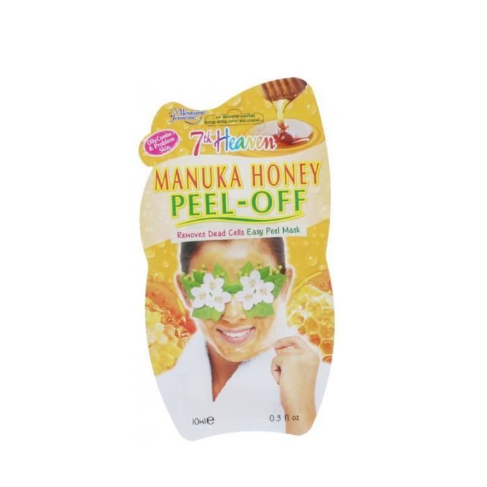 Montagne Jeunesse Mascarilla Peel Off Miel De Manuka para un rostro libre de impurezas.
