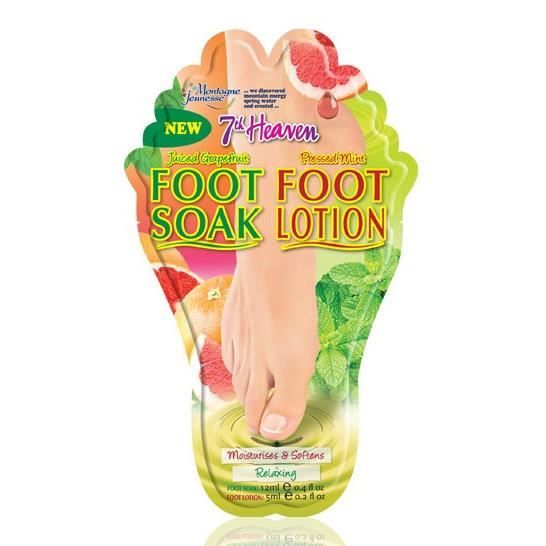 Mascarilla para Pies - Baño y Loción para Pies - Montagne Jeunesse