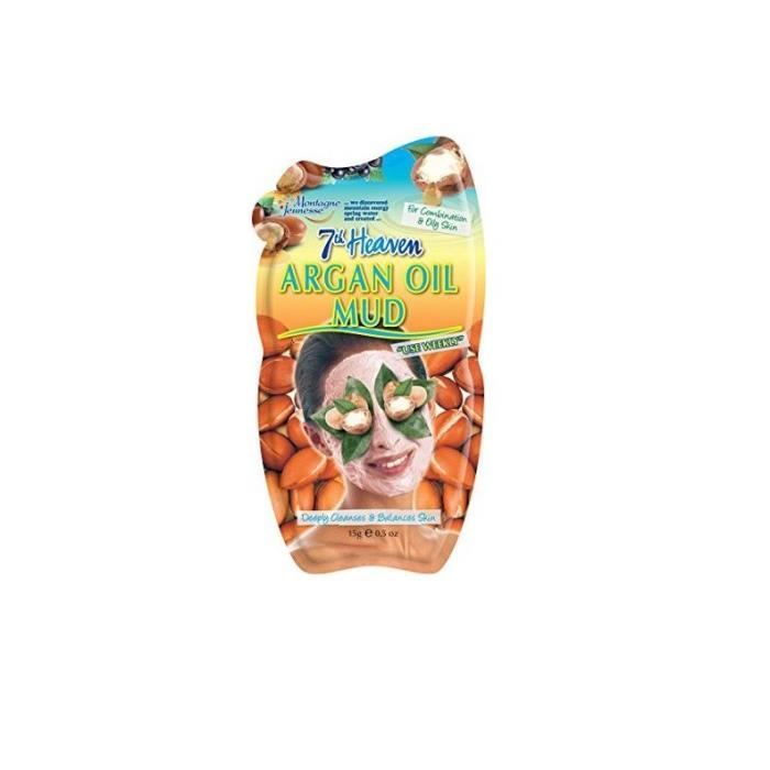 Mascarilla - MONTAGNE JEUNESSE - Aceite De Argán - Vegan - Tous types de peau - Nettoie et rajeunit