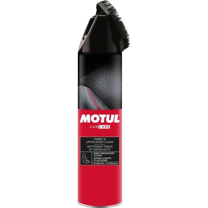 MOTUL CarCare - Nettoyant Tissus, Moquettes et Sièges - Brosse intégrée - 500ml