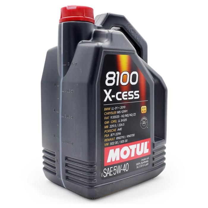Motul 8100 X-CESS 5W40 - Conditionnement - Bido...