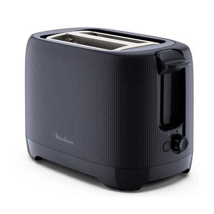 MOULINEX - Grille-pain - 2 fentes - 785W - Morning - bleu nuit mat - LT2M0810