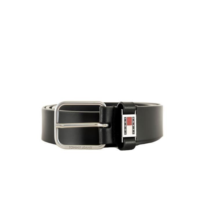 Ceinture - Tommy Jeans - Scanton BDS - Cuir - Noir - Décontractée