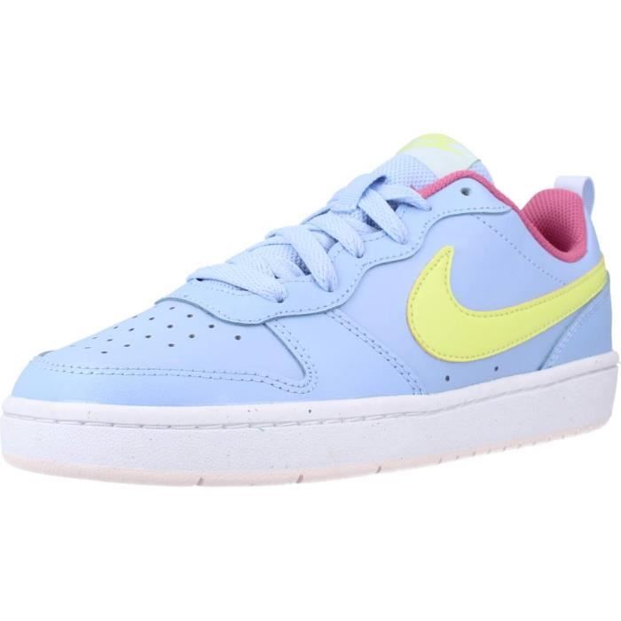 Basket - NIKE - 93729 - Bleu - Cuir - Enfant Garçon