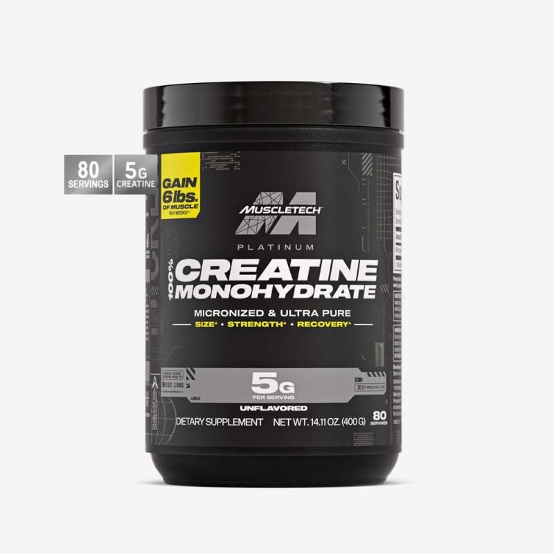 Muscletech - Platinum 100% Créatine 400 g - Créatine