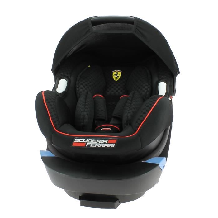 Siège auto Ferrari Officiel Groupe 0+ (0-13kg) -Ultra confort et installation rapide