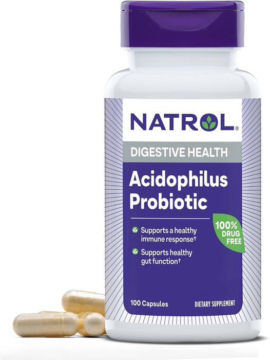 NATROL - Acidophilus 100 mg 100 caps