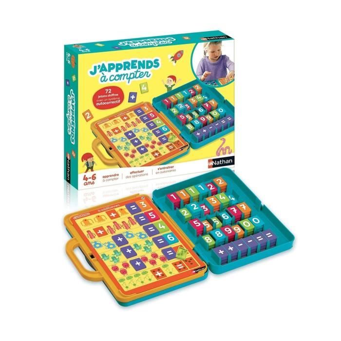 Nathan - J'apprends à compter - Jeux Educatifs - Dès 4 ans