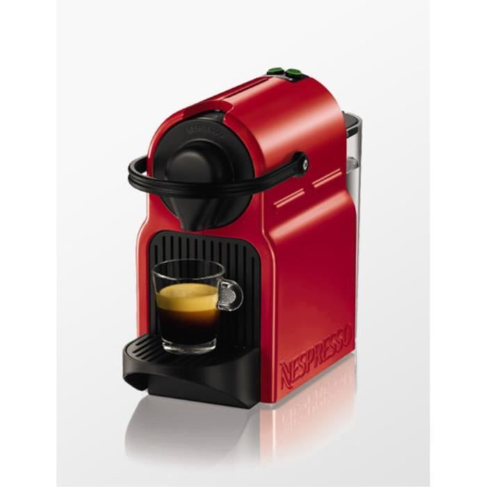 Expresso à capsule - NESPRESSO - C40 EU2 - 19 BARS - Rouge - Méthode d'infusion: Capsule