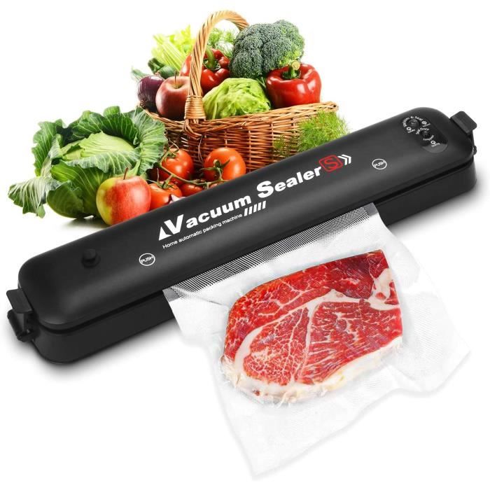 Machine d'emballage Sous Vide Alimentaire, Machine d'emballage Sous Vide Automatique,Scelleuse Domestique Portable