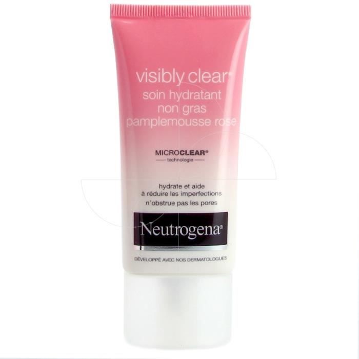 Soin hydratant - Neutrogena - Pamplemousse rose - 50ml - Non gras - Fluide