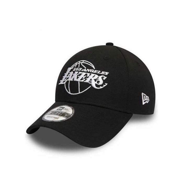 Casquette - NEW ERA - LOS ANGELES LAKERS - 9FORTY - Noir - 100% coton - Mixte