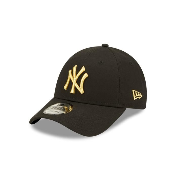 Casquette 9forty - NEW ERA - New York Yankees - Metallic - Noir - Taille Unique