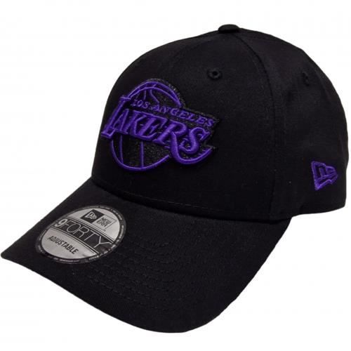 Casquette - Lakers - 60333706 - Noir - Broderie Los Angeles - Réglable à l'arrière