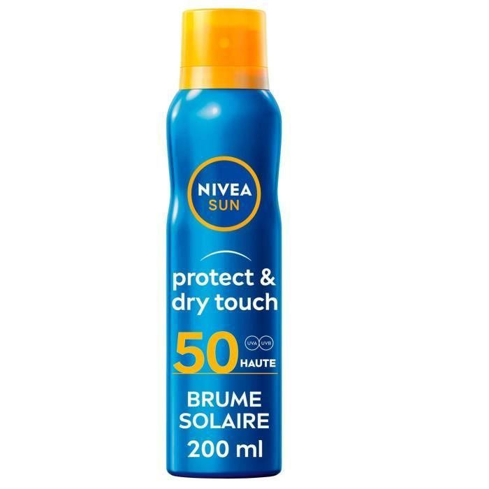 NIVEA Protection Solaire Brume Rafraîchissante Spf50 Protect & Dry Touch 200 ml