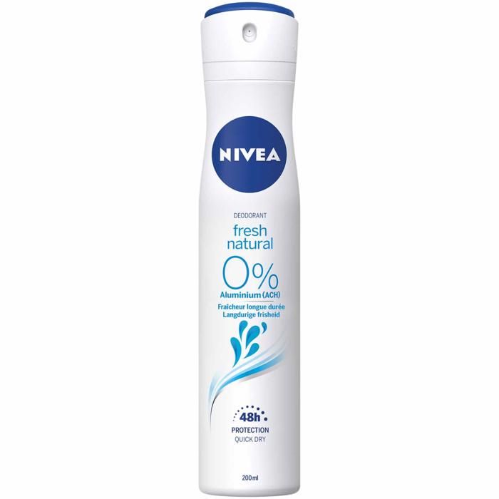 NIVEA - Déodorant Femme - Fresh Natural - Spray 200ml