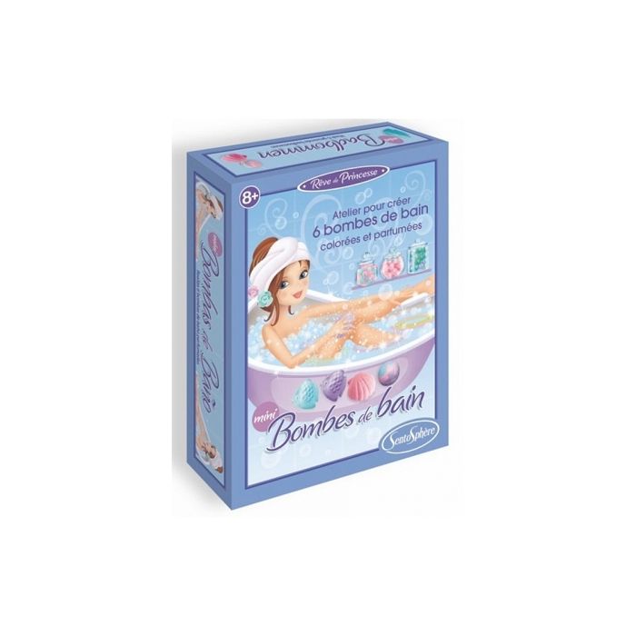 Set de Mini Bombes de Bain NO NAME - Pour un Bain Relaxant - Enfant - A partir de 8 ans