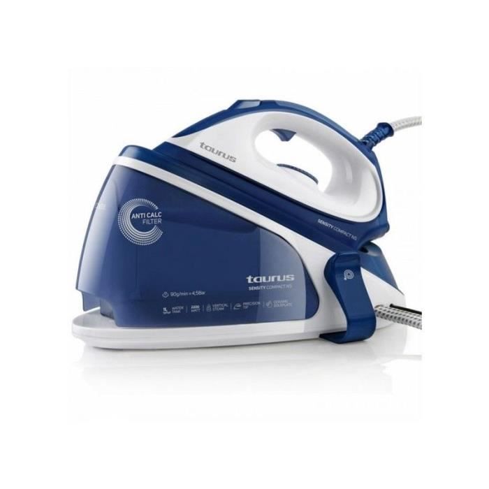 Fer à repasser générateur de vapeur Taurus Sensity Compac NS 1 L 90 g/min 2200W Bleu Blanc