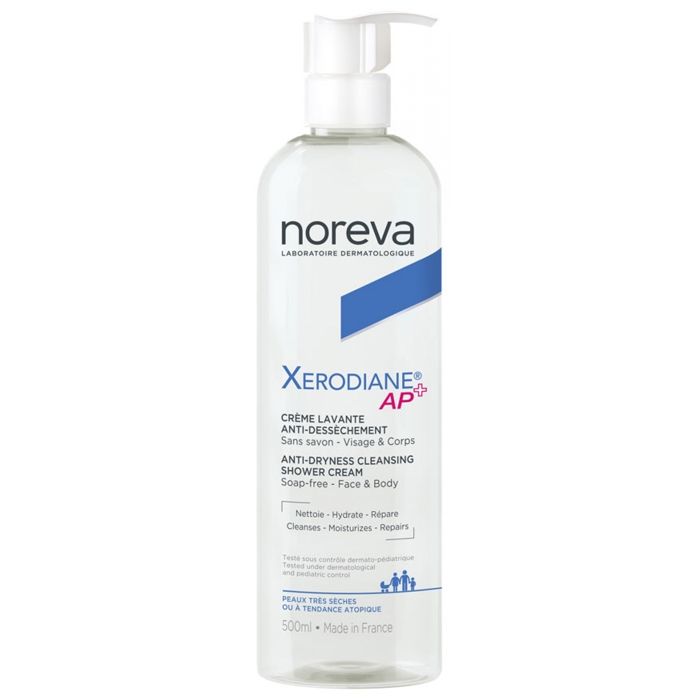 Crème Lavante - Noreva - Xerodiane Plus - 500ml - Sans savon - Haute tolérance - Beurre de karité