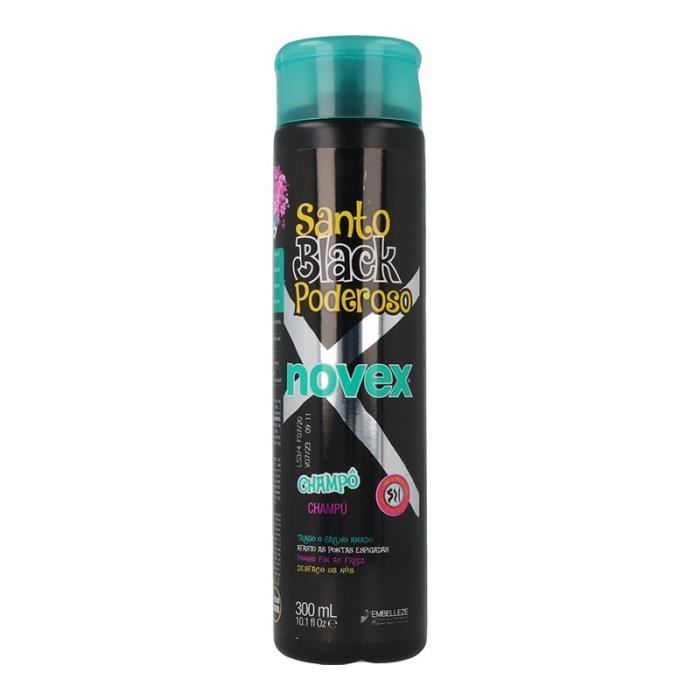 Shampooing - Novex - Mystic Black - 300 ml - Sans sulfates - Huile de baobab