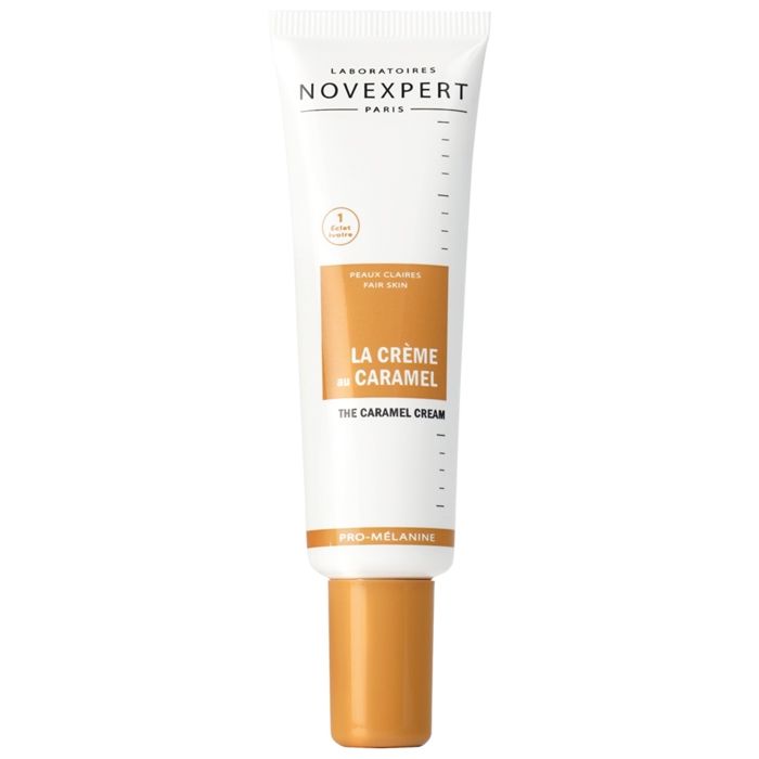 Crème au caramel - Novexpert - 30 ml - Anti-âge - Teint lumineux - Vegan
