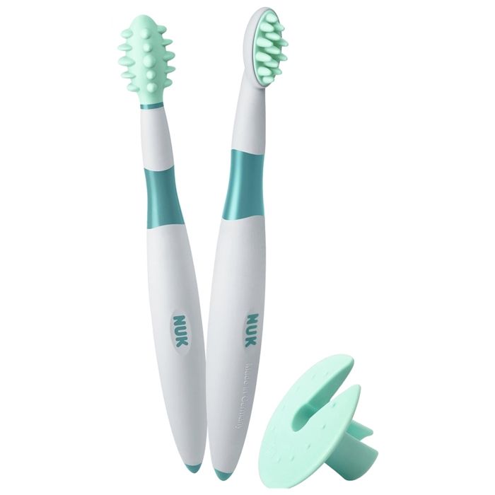 Nuk - Lot de 2 Brosses à Dents Enfant - Apprent…