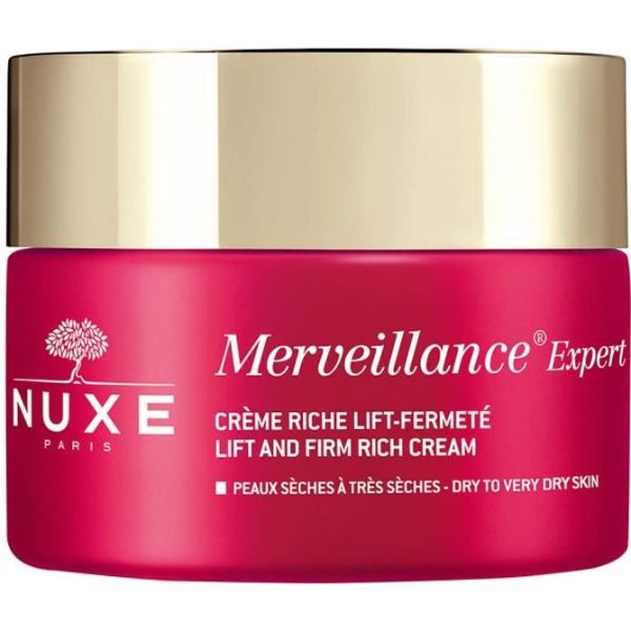 Crème de jour - NUXE - Merveillance Expert - Riche - Lift-Fermeté - Peaux sèches 50ml