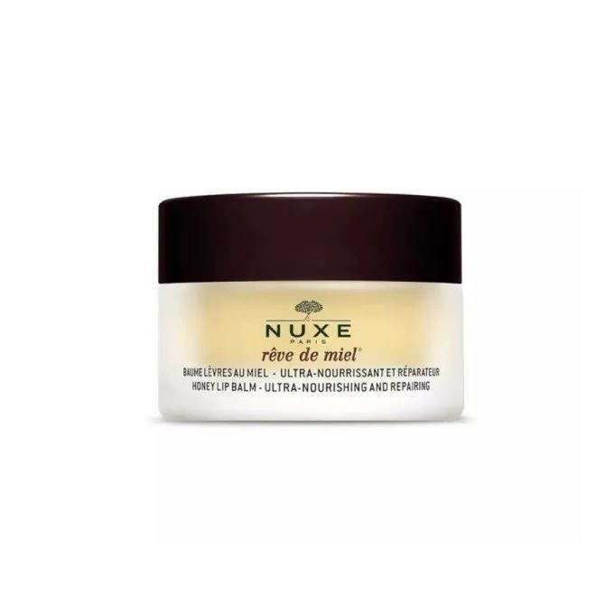 Baume à Lèvres - Nuxe - Rêve de Miel - 15g - Nourrissant - Réparateur - Texture Fondante
