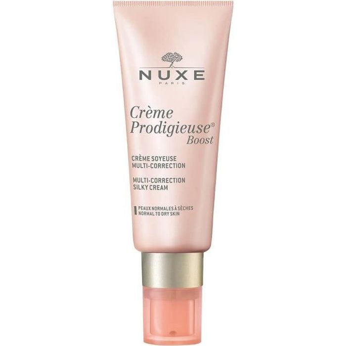 Crème soyeuse multi-correction Nuxe Prodigieuse Boost pour peaux normales à sèches