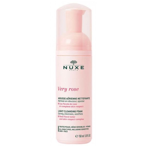 Mousse Nettoyante - NUXE - Very Rose - 150ml - Tous types de peau - Sans parabène