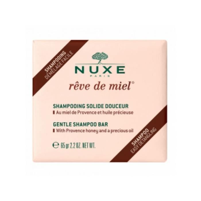 Nuxe Rêve de Miel Shampooing Solide Douceur 65g