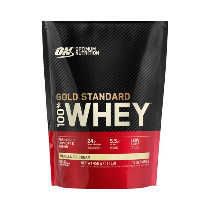 Whey isolate Optimum Nutrition - Gold Standard 100% Whey - Vanilla Ice Cream 450g