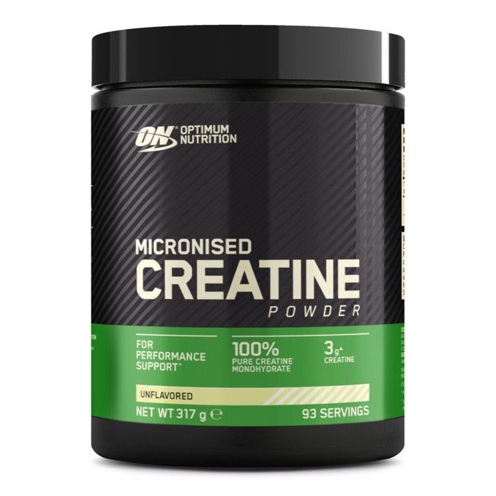 Créatine monohydrate Optimum Nutrition - Micronised Creatine Powder - Saveur neutre 317g