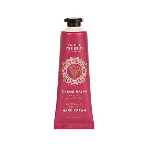 Crème mains - PANIER DES SENS - Hydratante Raisin - Vegan - 30 ml - Tous types de peau
