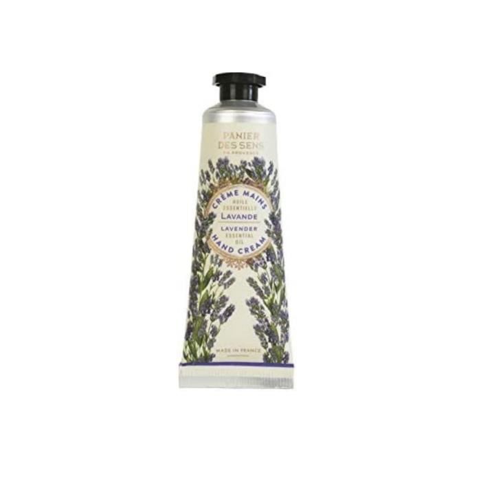 Crème pour les mains - Panier des sens - Lavande Relaxante - 30ml - Fabriquée en France - Mixte