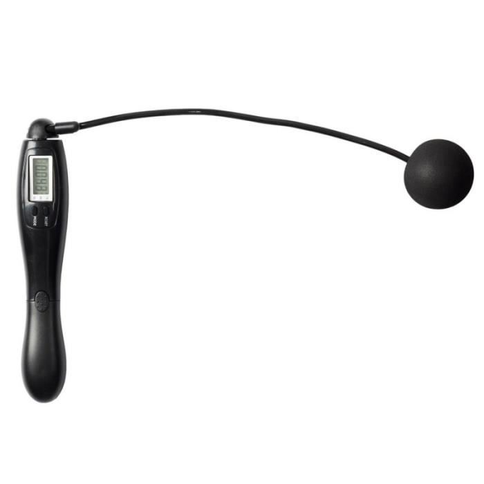 Corde à Sauter - Paris Prix - Électronique - 270cm - Noir - Fitness