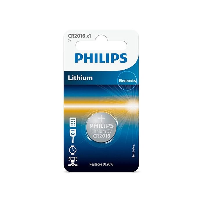 Piles Philips CR2016