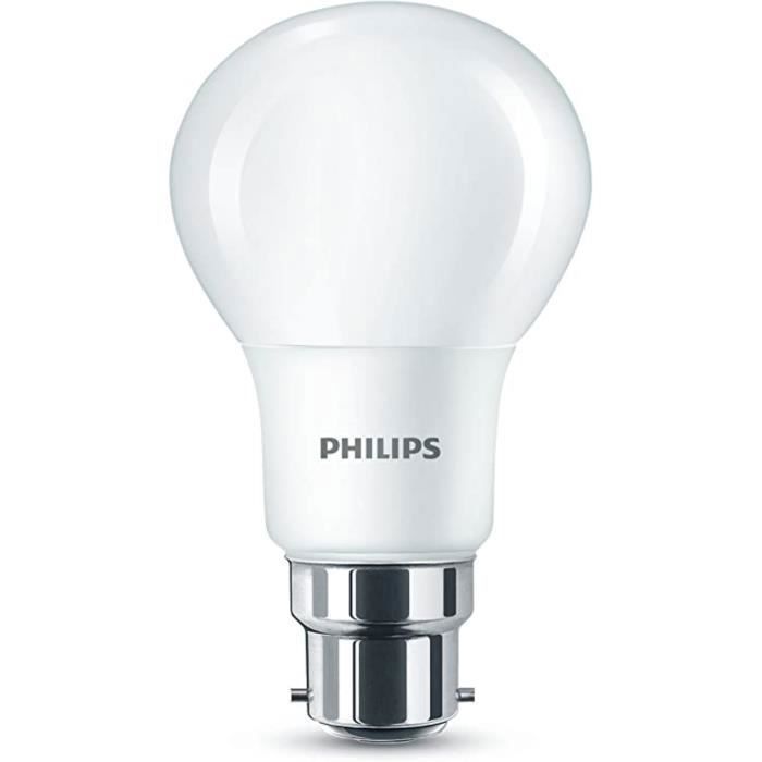 Ampoule LED - Non spécifié - B22 - Blanc froid - 9W - 65W équivalent