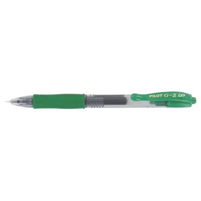 Stylo bille retractable Pilot g2 vert - PILOT - G - 2 - Moyenne - Vert - Bille - Mixte