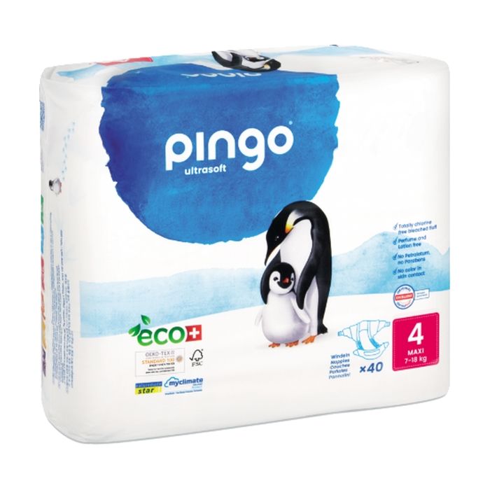 PINGO MAXI TAILLE 4 (7-18KG) SACHET DE 40 COUCHES