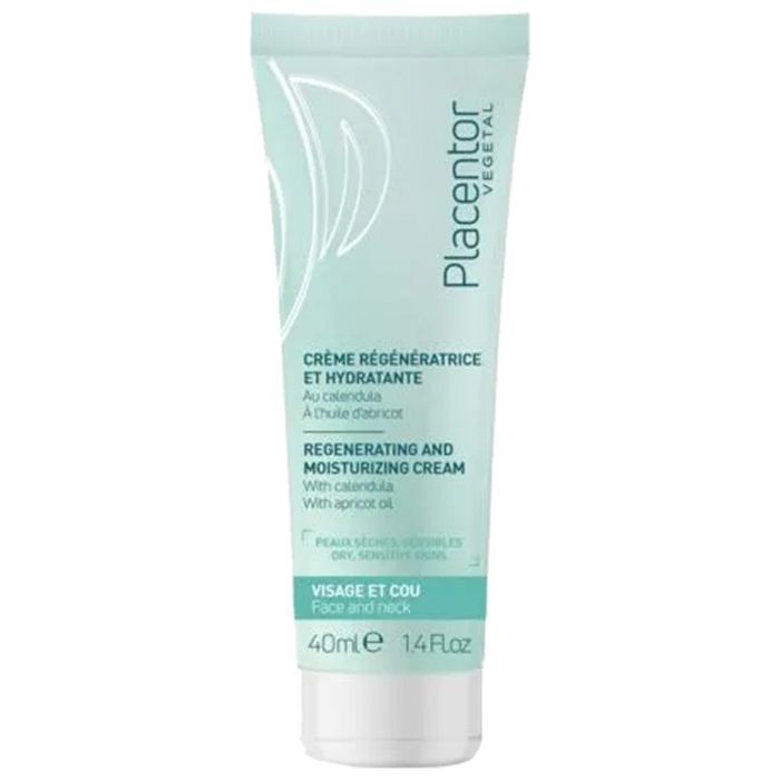 Crème régénératrice hydratante - PLACENTOR - 40ML - Peaux sèches - Protection - Réparation
