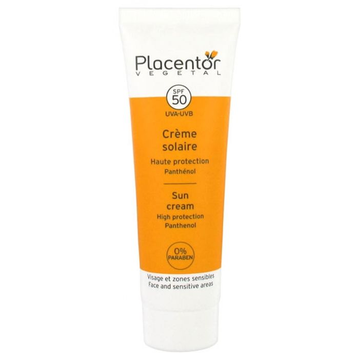 Crème Solaire - PLACENTOR - Invisible SPF 50 - 40 ml - Protection UVA/UVB - Peaux Sensibles