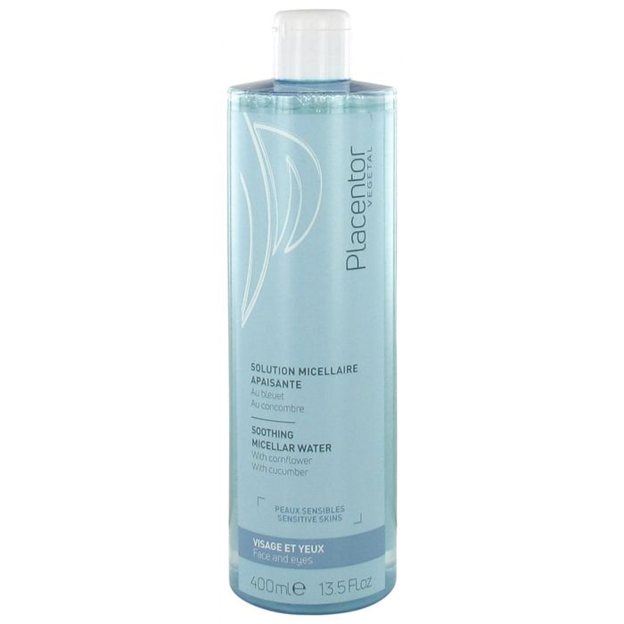 Solution Micellaire - Placentor - Apaisante - 400ml - Peaux Sensibles - Sans Parfum