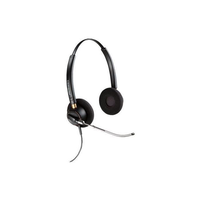 Casque Plantronics EncorePro HW520V - Filaire - Design Sur tête - Stéréo - Supra-aural - 320 Ohm